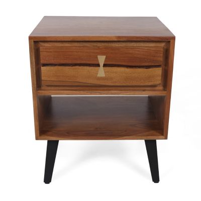  19.5x15.5x21.5" Asther Bedside Table