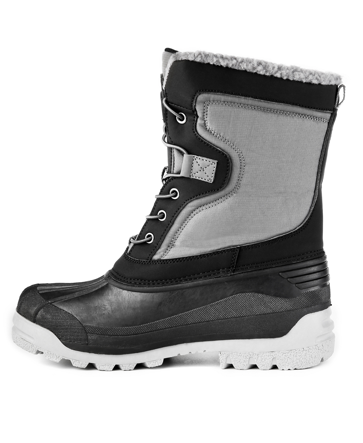Polar Range Men's Cold Weather Fur Boot In Grey