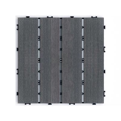 WPC Interlocking Patio Floor Tiles