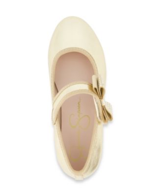 Little and Big Girls Amy Crystal Bow Ballet Flat