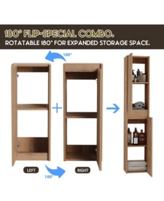  72" Wall-Mounted Vanity with Sink and Cabinet