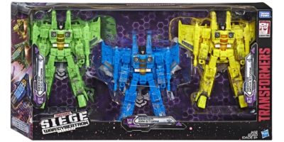 WFC-S52 Acid Storm WFC-S53 Ion Storm and WFC-S54 Nova Storm Rainmakers 3-Pack Voyager Class | Generations War for Cybertron Siege Chapter
