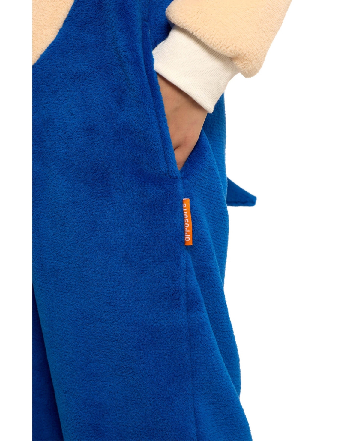Opposuits Little Boys Sonic The Hedgehog Onesie Outfit In Blue