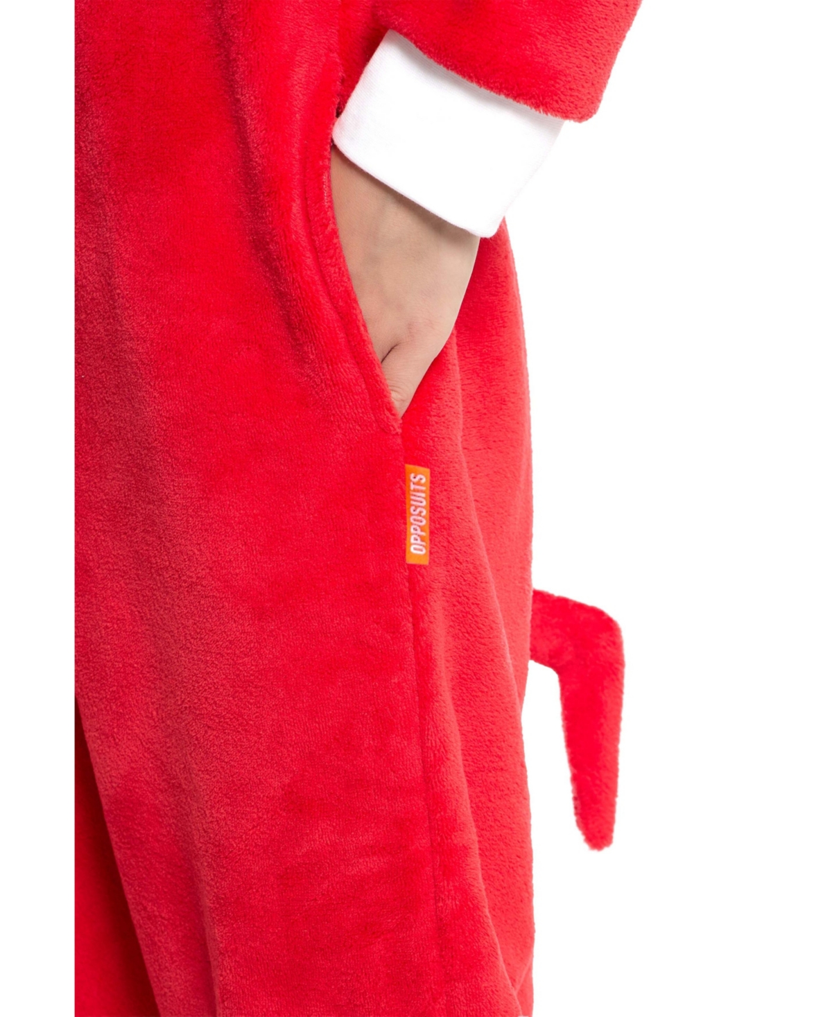 Opposuits Little Boys Knuckles Onesie Outfit In Red