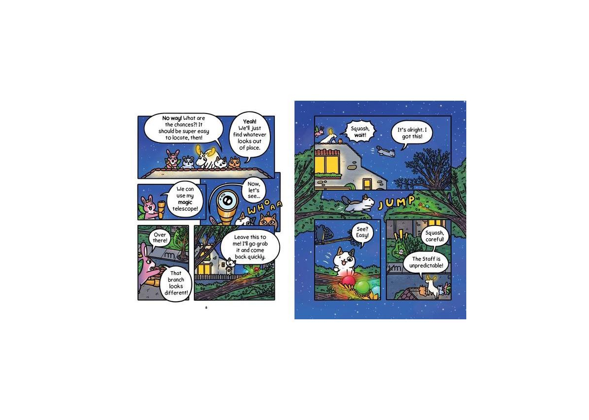 Barnes & Noble Cat & Cat Adventures: The Staff of Knowledge by Susie Yi