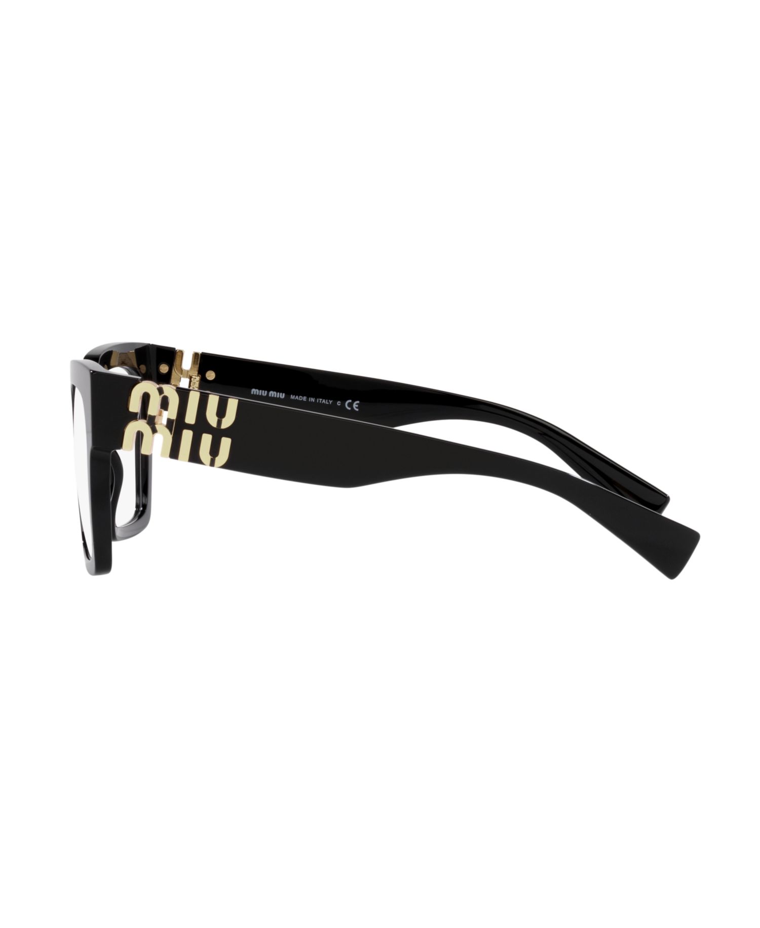 Woman Square Plastic MU 04UV Eyeglasses