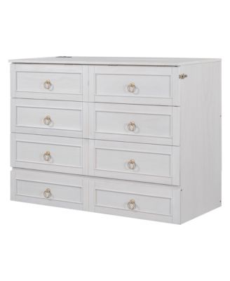 Murphy Bed with Large Drawers