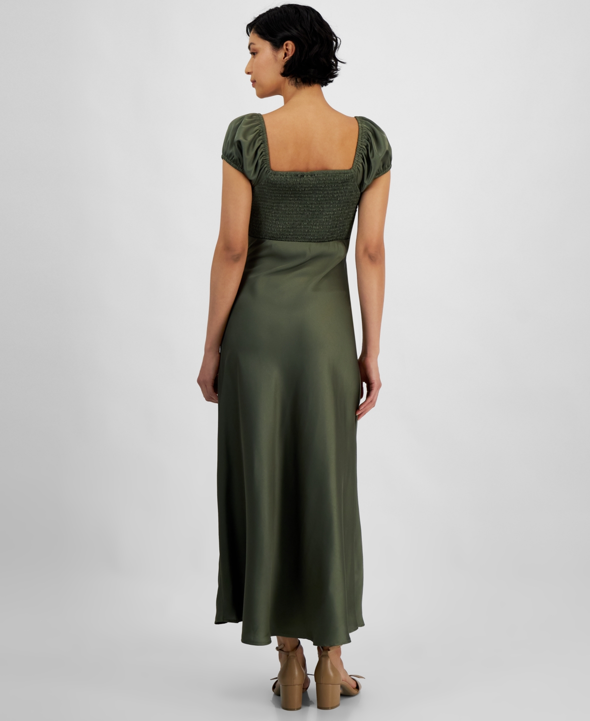 AND NOW THIS WOMEN'S CONTRAST-LACE MAXI DRESS, EXCLUSIVELY AT MACY'S 