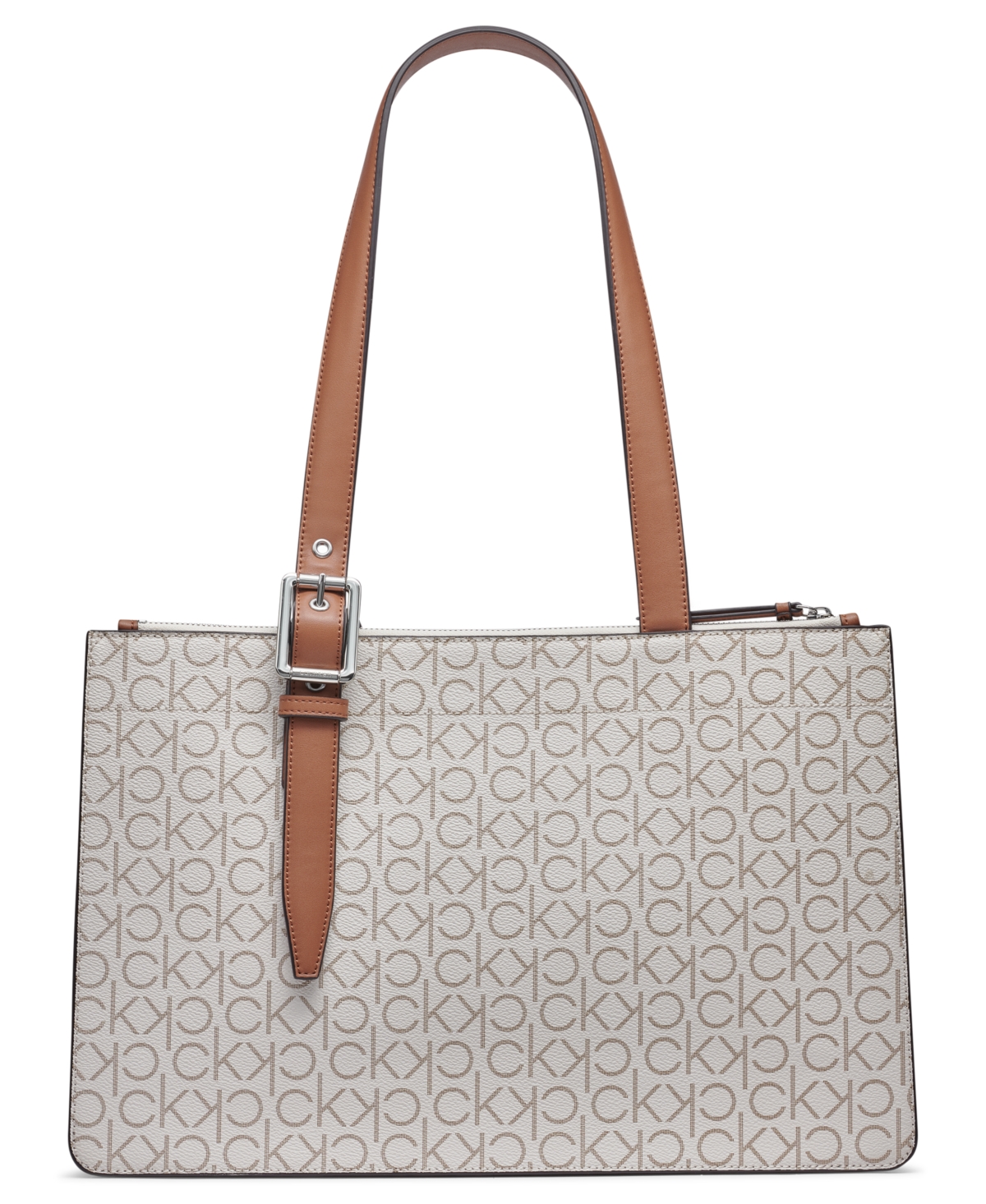 CALVIN KLEIN HAVANA SIGNATURE TOTE 