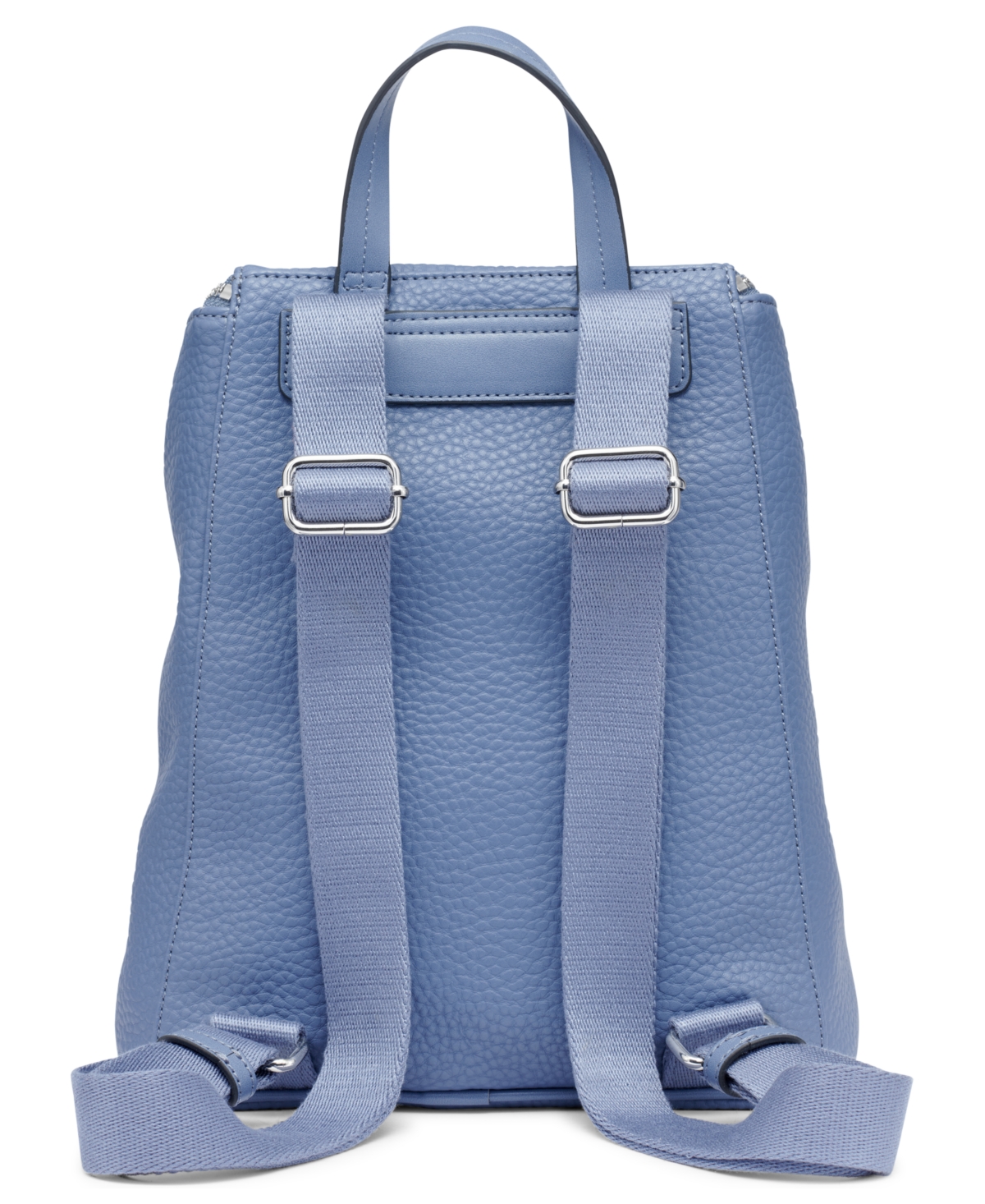Calvin Klein Zulle Zip-around Backpack With Signature Hang Off In Blue Multi