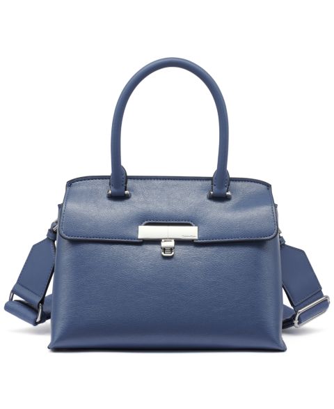 Женская сумка Calvin Klein Becky Convertible Turn Lock Crossbody, цвет: Серый