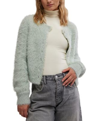 Cardigan Oversized Free People 'Winter Sky' - Taille M - Manches Ballon Beige - Neuf Avec étiquettes (NWT)