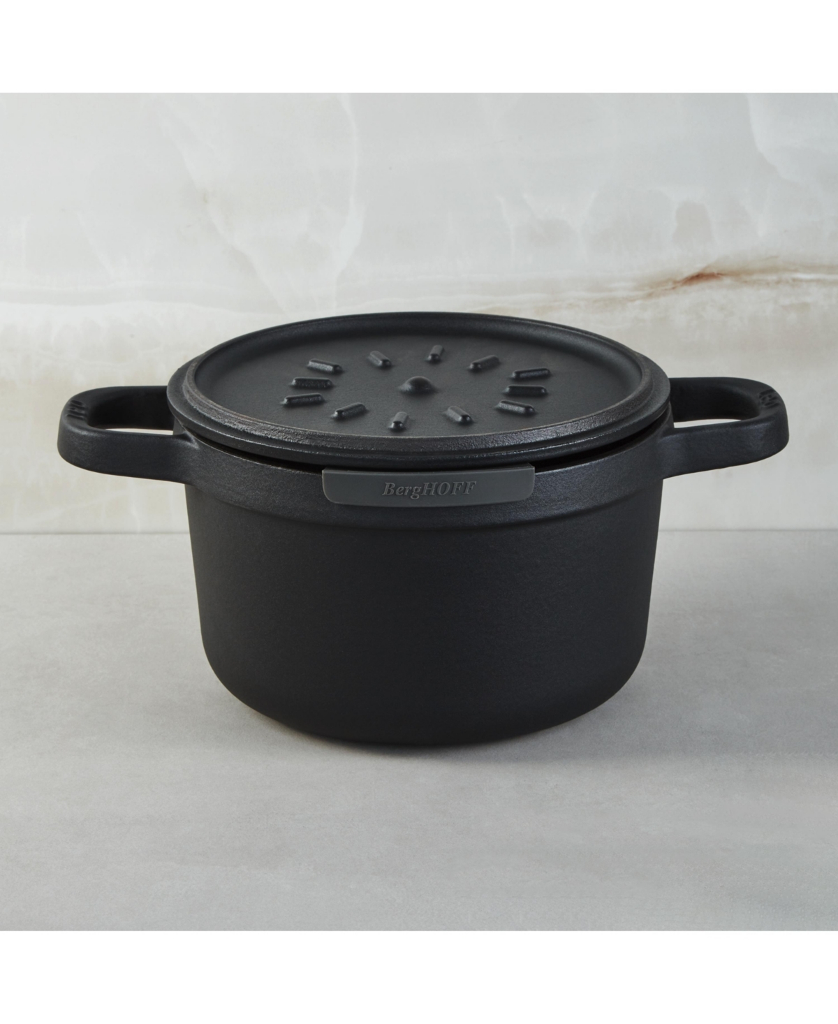 BergHOFF Leo Graphite 4pc Cast Iron Stockpot Set