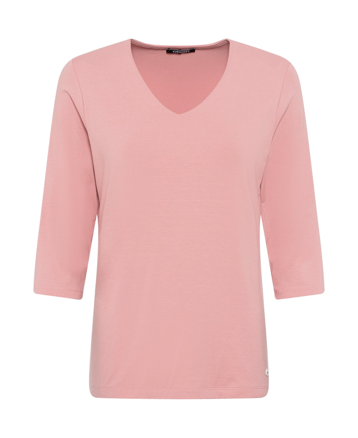 Olsen Women's Viscose Blend V-Neck T-Shirt