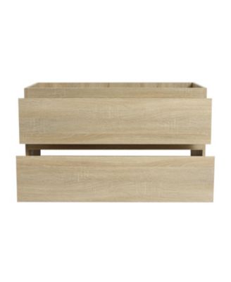 36" Wall-Mounted Bathroom Vanity (Only the Cabinet Body)