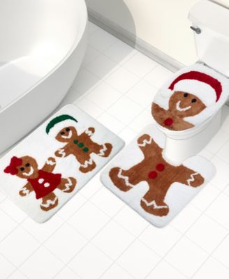 Ginger Cookie Bath Rug Set