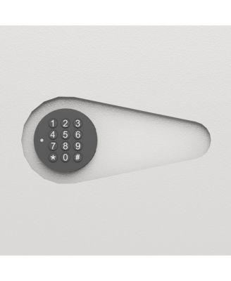 Digital Wall Hidden Safe Flat, Electronic, Steel, Keypad, Home or Business Heavy Duty Wall Mount Safe for Protect Money, Jewelry, Passports Storage