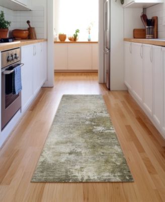 Bresca Washable BC2 2'3''x7'6'' Runner Area Rug