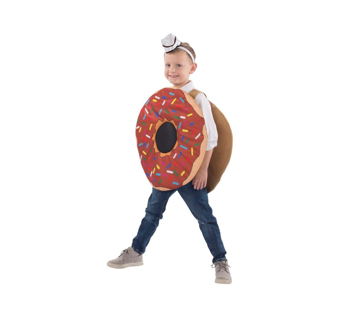 Dress Up America Sprinkle Doughnut Costume - Kids Girls & Boys - Multi-colored