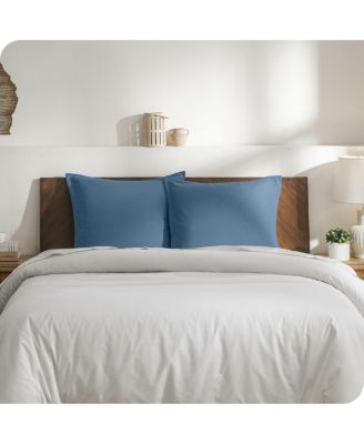 Ultra-Soft Double Brushed Pillow Sham Set, Euro