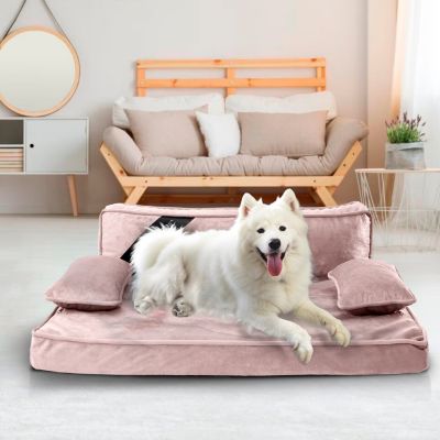 Orthopedic Pet Bed, Stylish Beds for Cats and Dogs,  Modern Sofa Couch for Small-Medium Dog