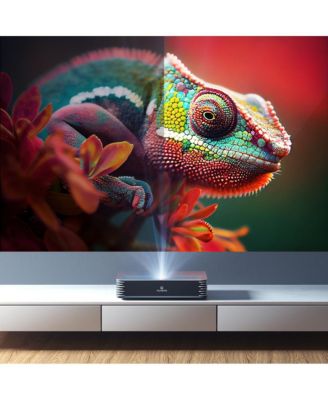 Vista T4 2100-Lumen XPR UHD 4K Ultra Short-Throw Laser Projector (Silver)