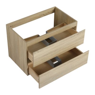 30" Wall-Mounted Bathroom Vanity (Only the Cabinet Body)