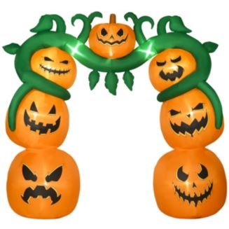 Streamdale Furniture Giant 10FT Halloween Inflatables Pumpkin Archway ...