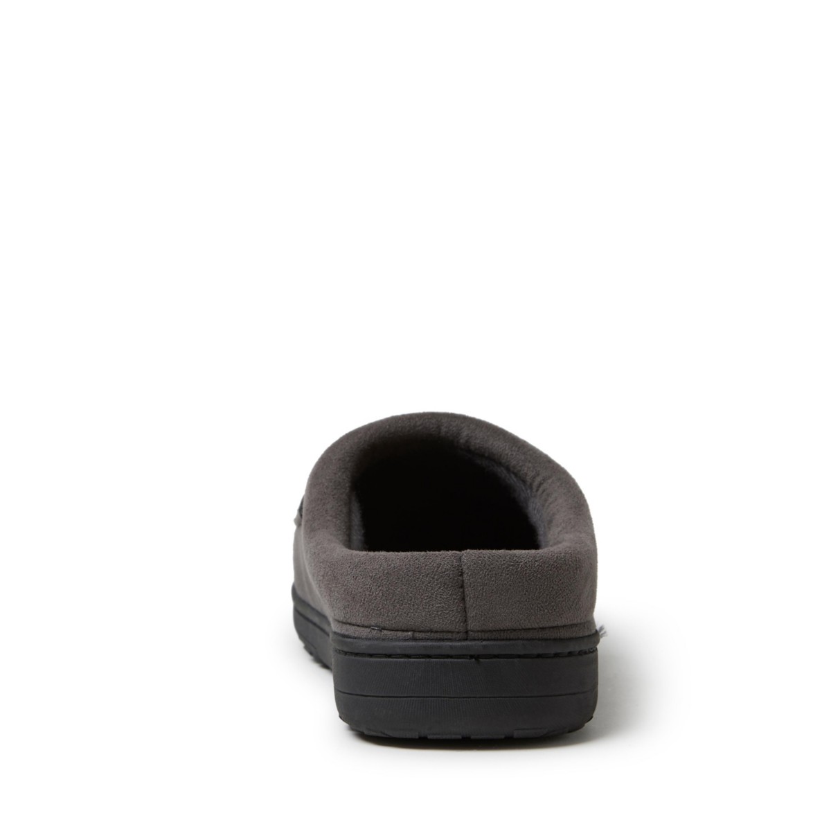 Мужские Dearfoams Men's Brendan Perforated Moccasin Toe Clog House Shoe Slipper — фото 3