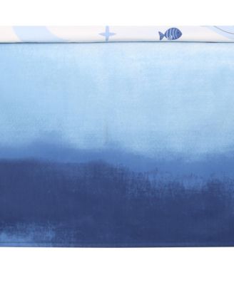 Bubbles & Squirt 3-Piece Whale/Ocean Aquatic Baby Crib Bedding Set