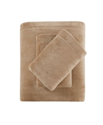 Soloft Plush Micro-Fleece 4-Pc. Sheet Set, King