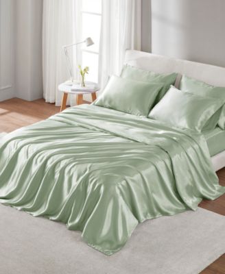 Satin Luxury 6-Pc. Sheet Set, Queen