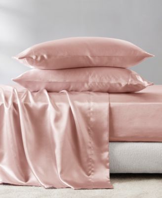 Satin Luxury 4-Pc. Sheet Set, Twin