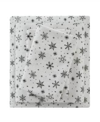 Extra Deep Pocket Cotton Flannel 4-Pc. Sheet Set, Queen