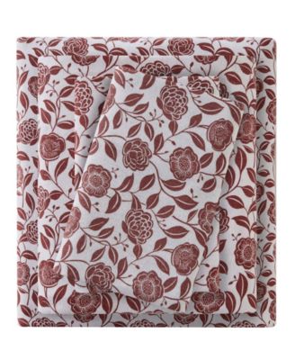 Extra Deep Pocket Cotton Flannel 4-Pc. Sheet Set, Full