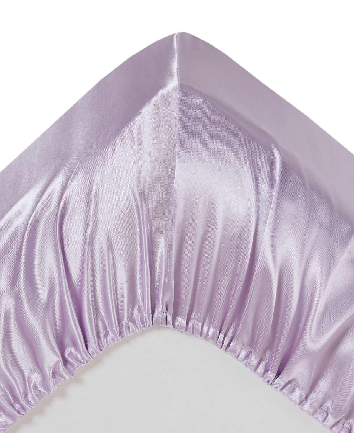 Madison Park Essentials Satin 4-pc. Sheet Set, Twin In Lilac