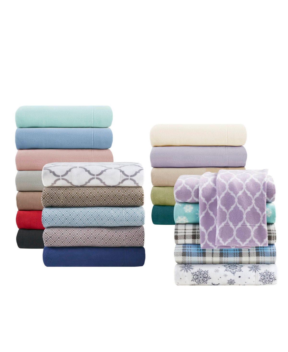 Shop Sleep Philosophy Micro-fleece 4-pc. Sheet Set, King In Aqua