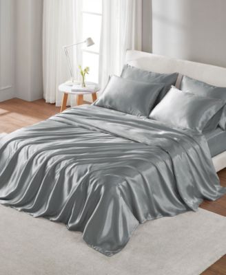 Satin Luxury 7-Pc. Sheet Set, Split King