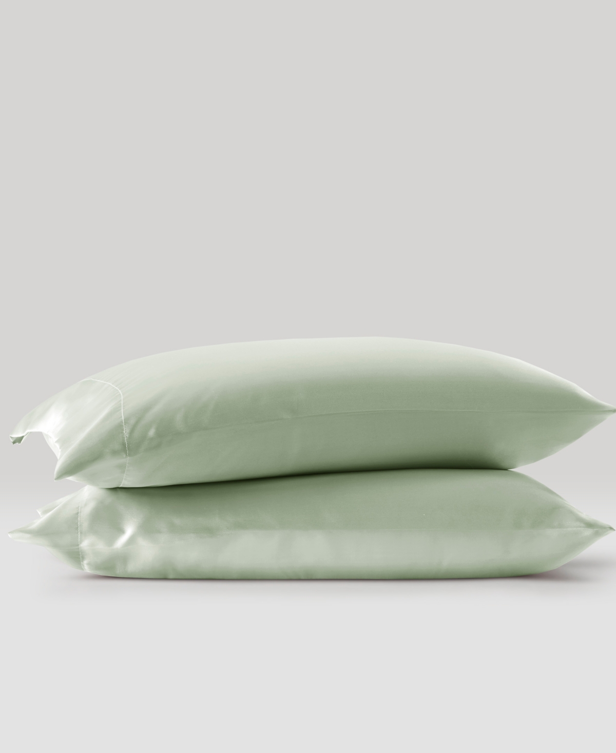 Madison Park Essentials Satin Pillowcase Pair, King In Sage