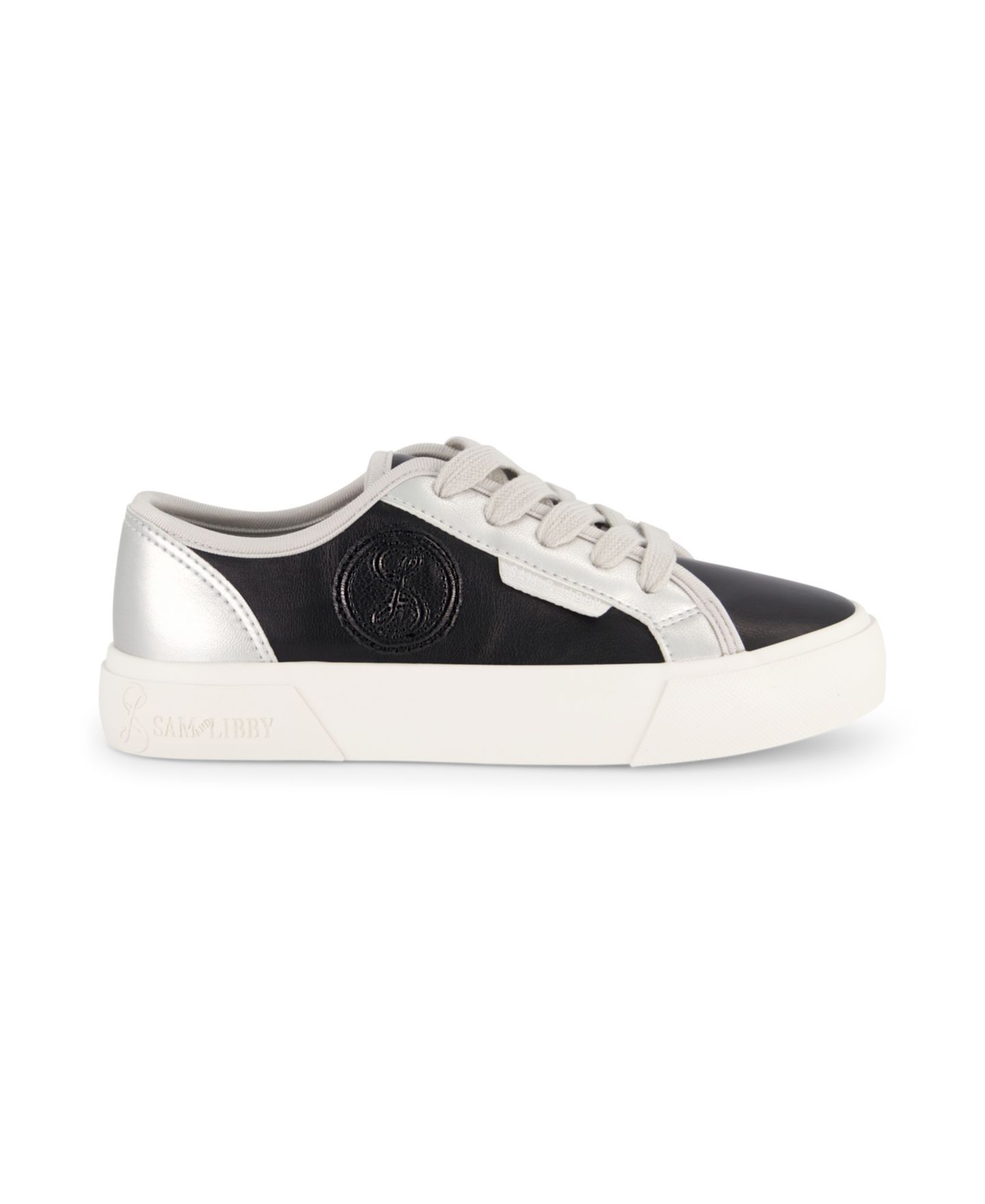 Кроссовки Sam and Libby Davie Dina Court Lace Up Sneaker для девочек, цвет: Пудровый — фото 11