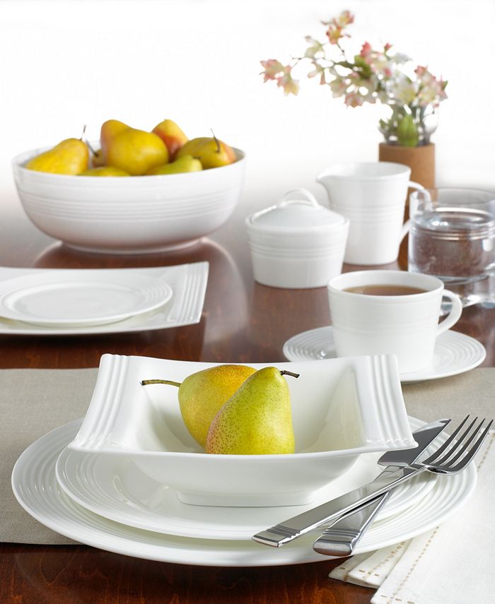 Lenox Dinnerware Tin Can Alley 4 Degree Round 4 Piece Place