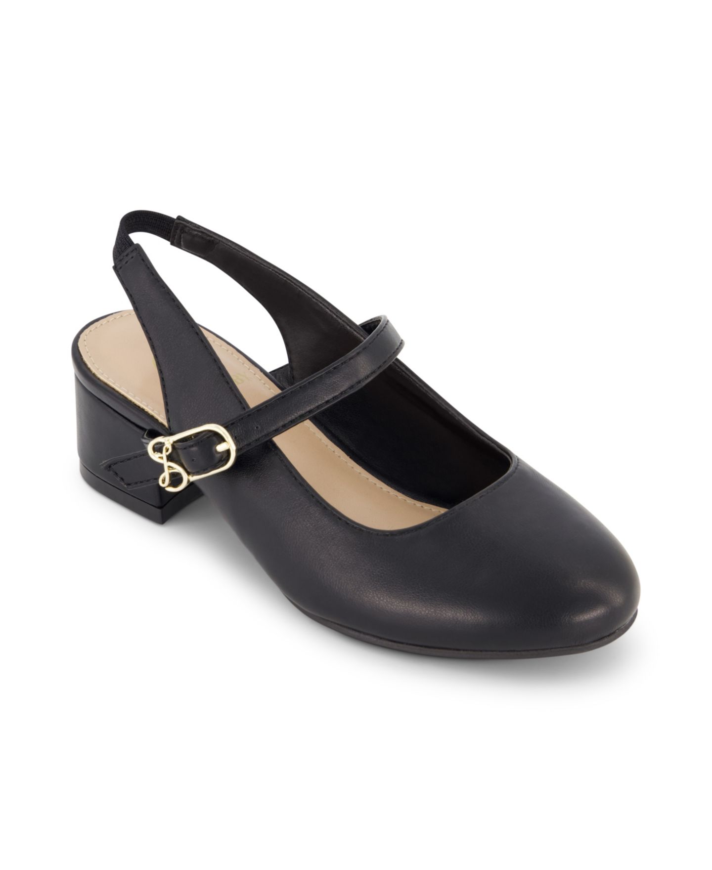 Туфли Sam and Libby Bianca Grace Slingback Dress Heel для девочек, цвет: Чёрный — фото 1