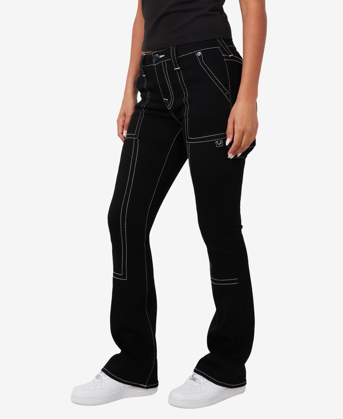 TRUE RELIGION WOMEN'S CARPENTER BECCA BOOTCUT JEAN 