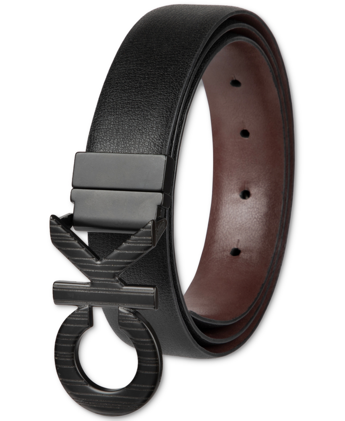 Calvin Klein Men's Monogram Ck Belt -burg