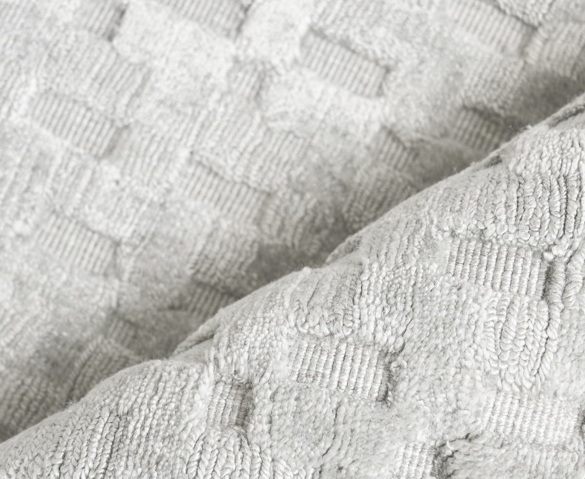 Exquisite Rugs Monroe Silk 3970 2'x3' Area Rug In Ivory