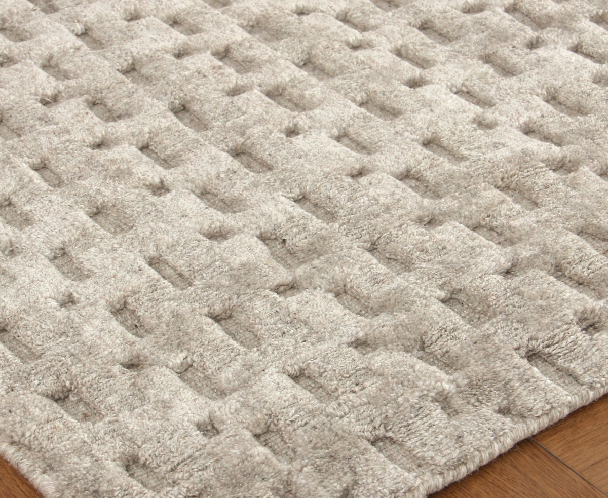 Exquisite Rugs Monroe Silk 3971 Area Rug, 2' X 3' In Taupe