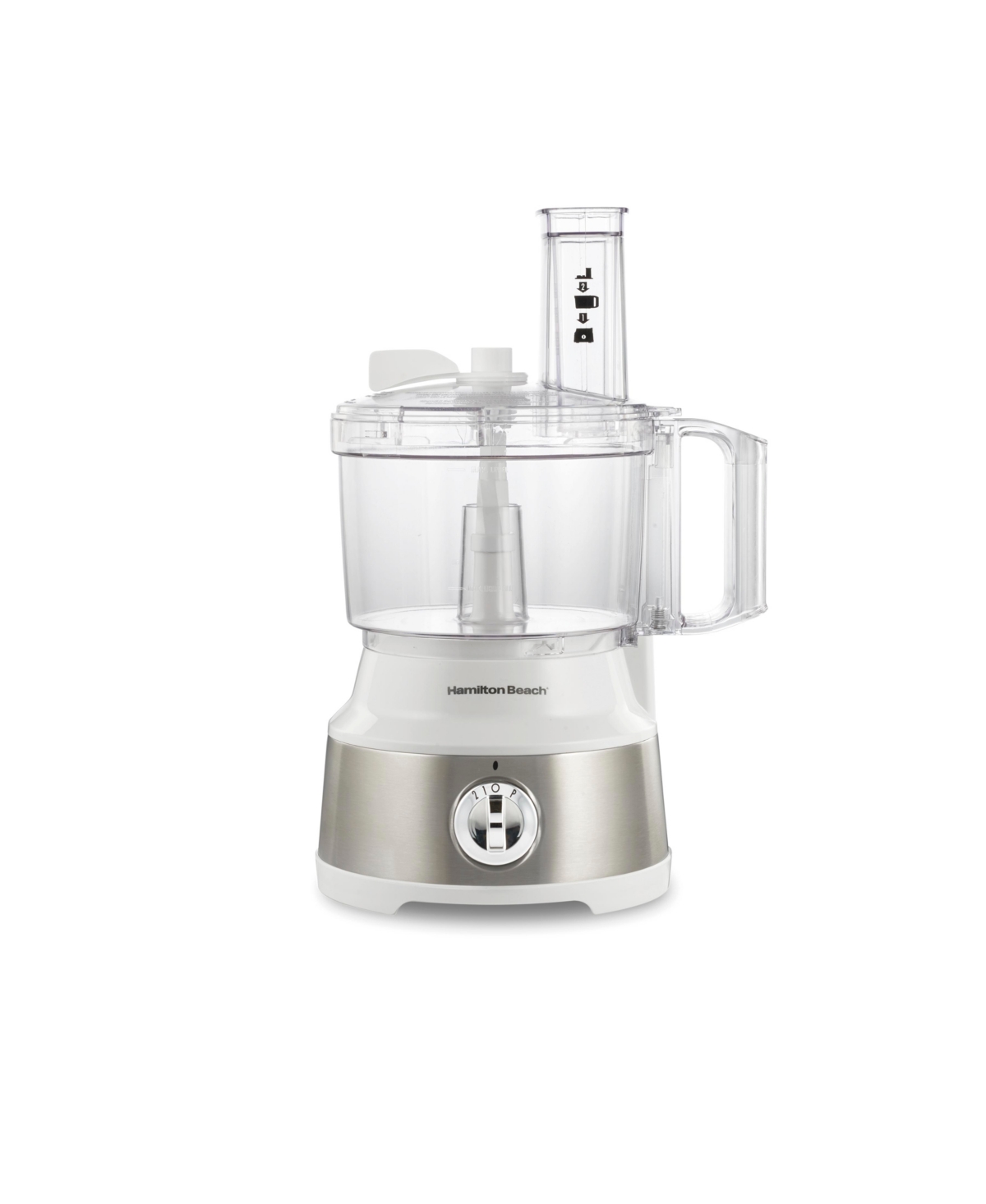 Hamilton Beach 10 Cup Bowl Scraper Food Processor In White