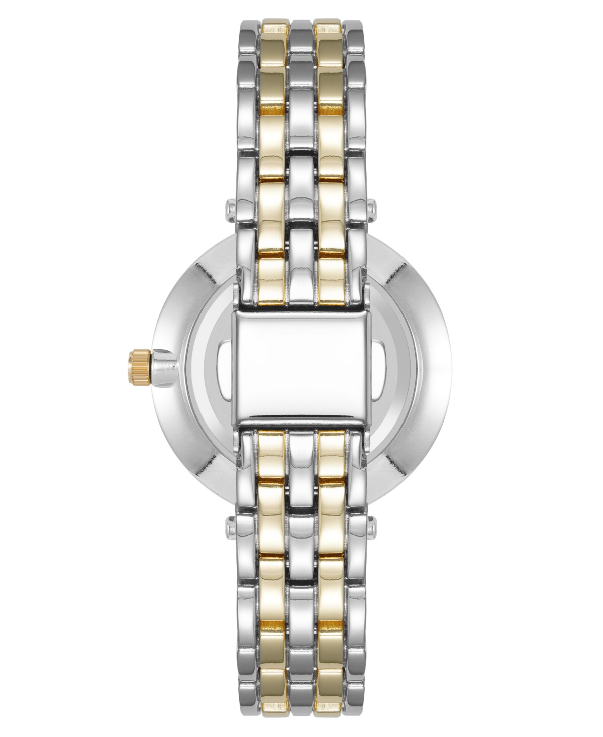 Anne Klein Women's Quartz Everyday Roman Numeral Two-Tone Alloy Metal Watch, - Silver-Tone/Gold-Tone