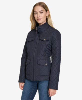 Women's Solid Quilted Jacket