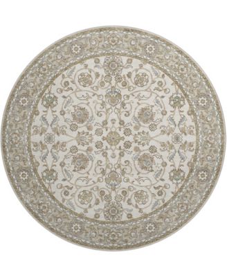 Hatay Washable HY1 8'x8' Round Area Rug